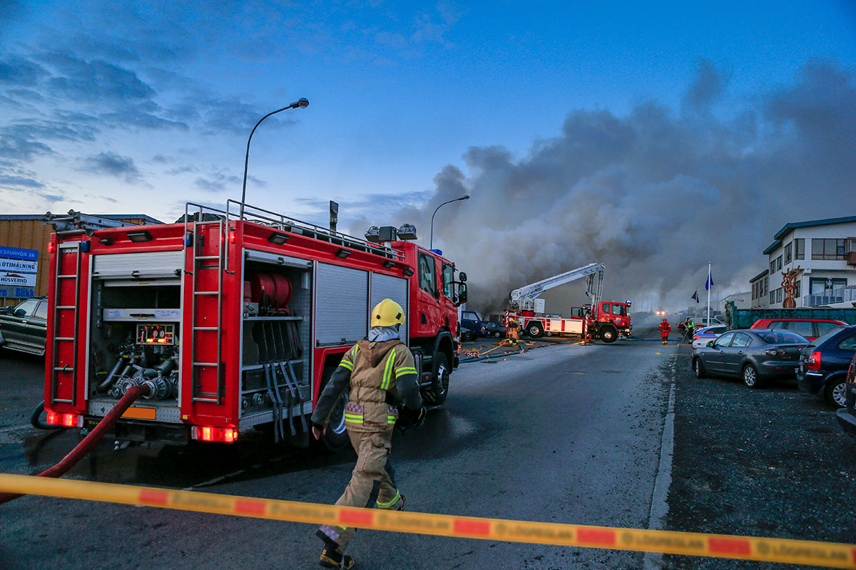 A first responder rushing to the rescue.