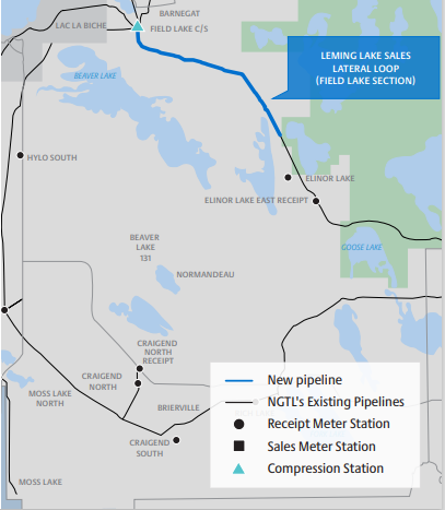 Leming Lake Map